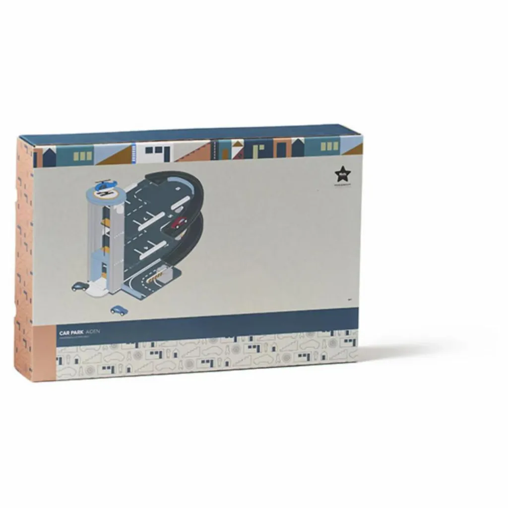 Kid's Concept Garage Aiden en bois Multicolore Best