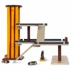 Konges Sløjd Garage en bois FSC Multicolore