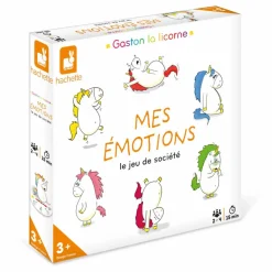 Janod Jeux De Société|Jeux Éducatifs|Gaston La Licorne - Mes Emotions