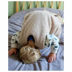Tante Reine Gigoteuse à pieds en coton bio Teddy |
