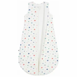 Petit Bateau Gigoteuse All Over Cœurs | Blanc