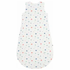 Petit Bateau Gigoteuse All Over Cœurs | Blanc