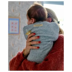 Clearance Tante Reine Gigoteuse d'emmaillotage en coton bio | Gris chiné