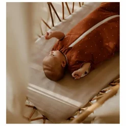 Les Petites Billes Gigoteuse multi-saisons réversible Cœurs | Terracotta