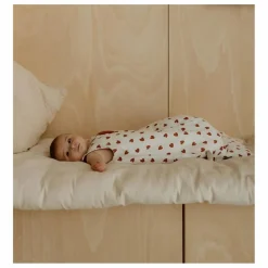 Les Petites Billes Gigoteuse multi-saisons réversible Cœurs | Terracotta