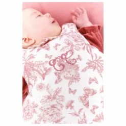 Tartine et Chocolat Gigoteuse Toile de Jouy | Rose pêche New