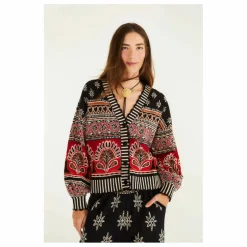 New Farm Rio Gilet Ainika Love Coconut | Noir