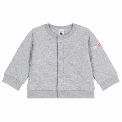 Petit Bateau Pulls, Gilets|Pulls, Gilets|Gilet Boutons Logo |