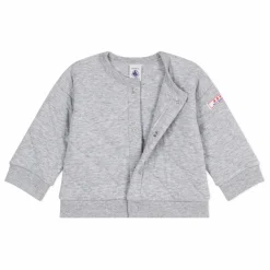 Petit Bateau Pulls, Gilets|Pulls, Gilets|Gilet Boutons Logo |