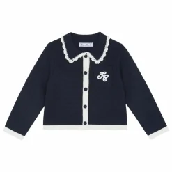 Enfant Tartine et Chocolat Pulls, Gilets|Gilet Brodé Laine |