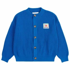 Outlet Bobo Choses Gilet Coton Bio | Bleu