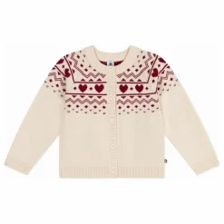 Enfant Petit Bateau Pulls, Gilets|Gilet Cœurs Laine |