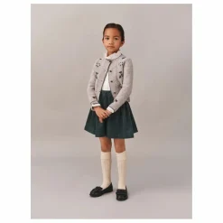 Bonpoint Gilet Jamina Laine | Gris chiné