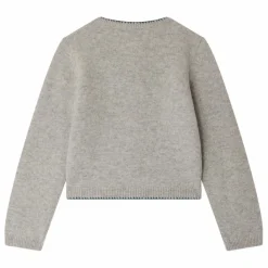 Bonpoint Gilet Jamina Laine | Gris chiné