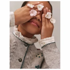 Bonpoint Gilet Jamina Laine | Gris chiné