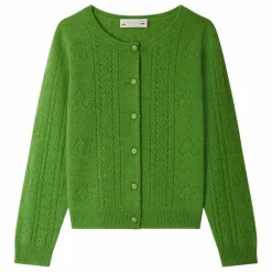 New Bonpoint Gilet Josiane Cachemire | Vert
