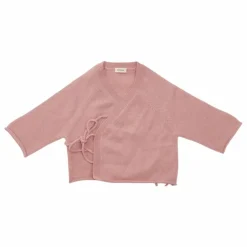 My Little Freckle Gilet Kimono Cachemire Bio | Rose Outlet