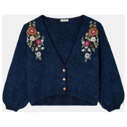 Louise Misha Gilet Lunami Fibres Recyclées- Collection Femme | Bleu marine Online