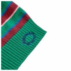 Bobo Choses Gilet Rayé Coton Bio | Vert