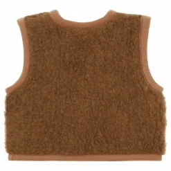 Alwero Gilet sans Manche Alpen Junior | Chocolat Hot