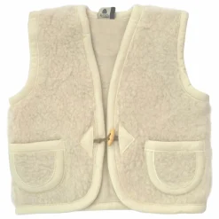 Alwero Gilet Sans Manches Alpen Bébé | Ecru