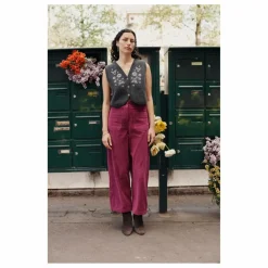 Best Louise Misha Gilet Sans Manches Ibinka Laine - Collection Femme | Charbon