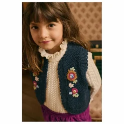 Enfant Louise Misha Pulls, Gilets|Gilet Sylna Laine |