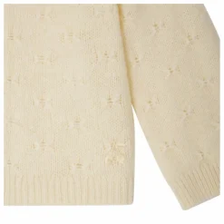 Bonpoint Gilet Tibile Alpaga | Jaune pâle Outlet