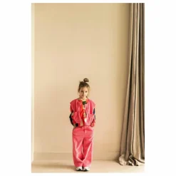 Jenest Gilet Velours Côtelé Lot Coton Bio | Rose Hot