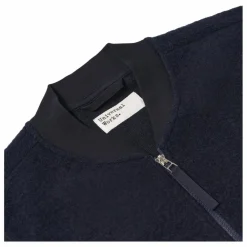 Online Universal Works Gilet Zippé Sans Manches | Bleu marine