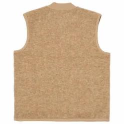 Homme Universal Works Doudounes, Parkas, Vestes|Gilet Zippé Sans Manches |