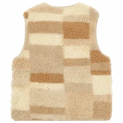 Universal Works Gilet Zippé Sans Manches Patchwork | Sable Sale