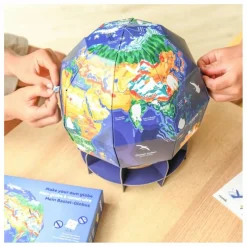 Hot Poppik Globe à construire Notre Planète Multicolore