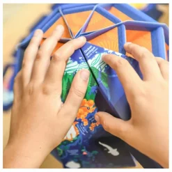 Hot Poppik Globe à construire Notre Planète Multicolore