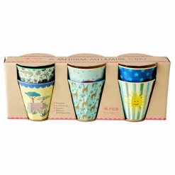 Rice Gobelet Funky - Set de 6 Multicolore Outlet