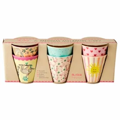 Enfant Rice Vaisselle Enfant|Gobelet Funky - Set de 6