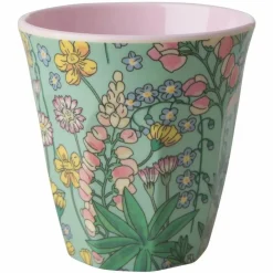 Enfant Rice Vaisselle Enfant|Gobelet imprimé fleurs