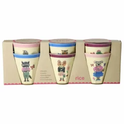Rice Gobelets - Set de 6 - x Nathalie Lété | Crème Discount