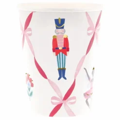 Best Meri Meri Gobelets Casse Noisette - Lot de 8 Blanc