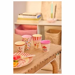 Enfant Rice Vaisselle Enfant|Gobelets Fun Fair - Set de 6