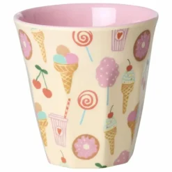 Enfant Rice Vaisselle Enfant|Gobelets Fun Fair - Set de 6