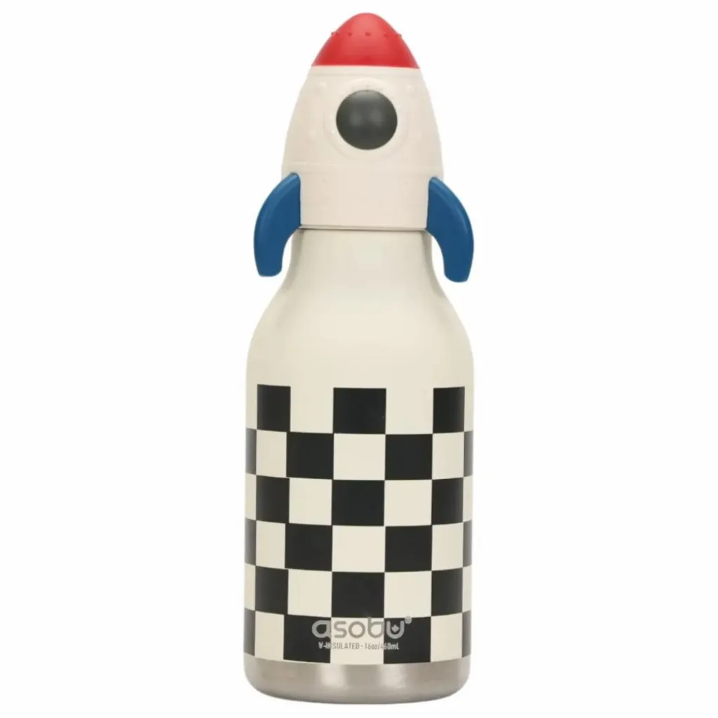 Enfant Asobu Gourde en inox Fusée
