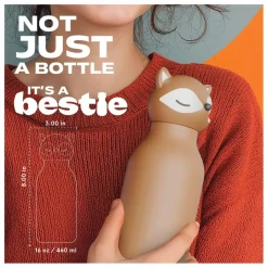 Asobu Gourde en inox Renard | Marron New