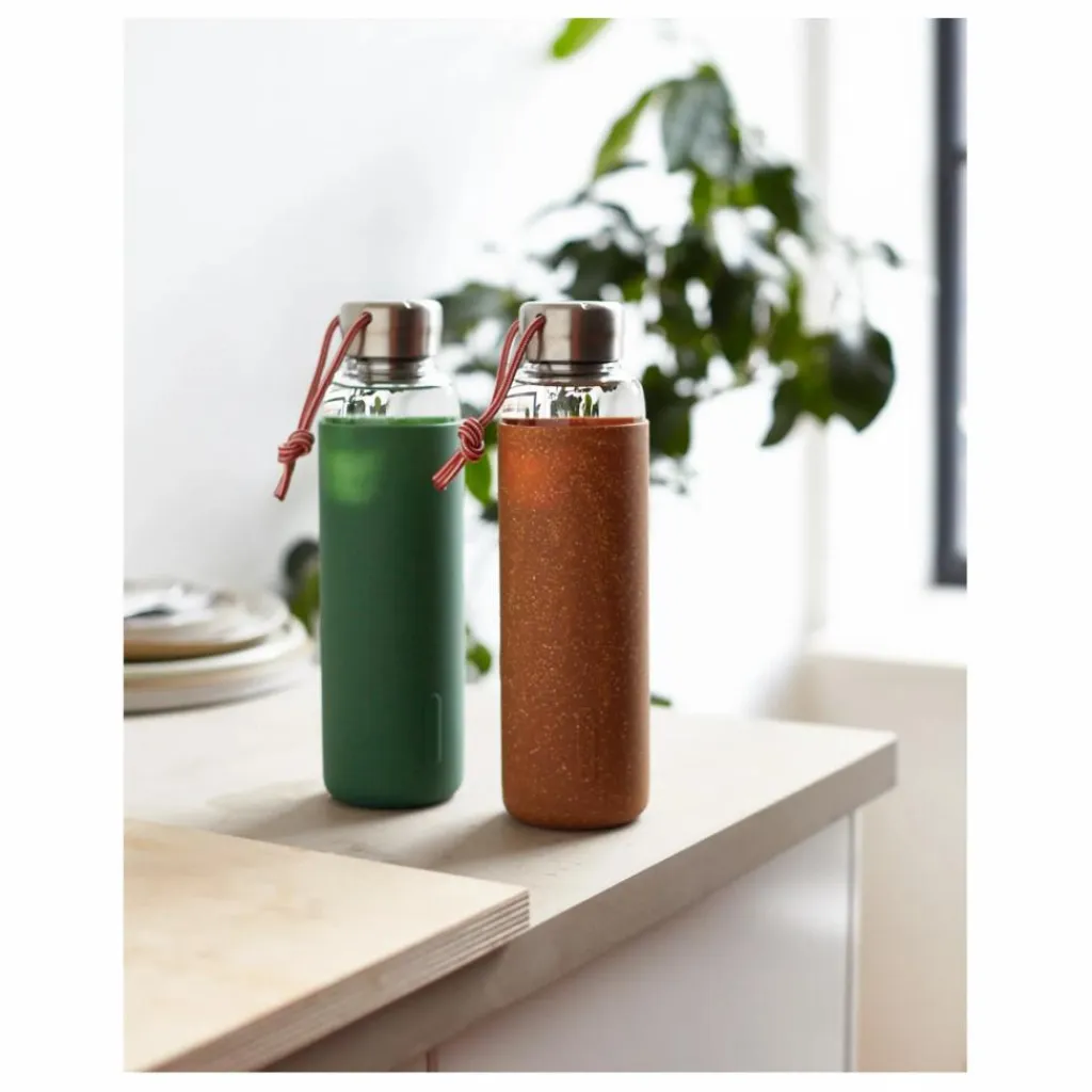 Homme Black + Blum Gourde en verre borosilicate- 600 ml |