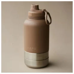 Best Haps Nordic Gourde pour chien Haps Go - 900 ml | Marron