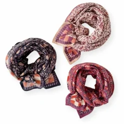 Apaches Grand Foulard Latika | Mauve Sale