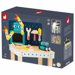 Janod Grand établi Robot Brico'Kids Multicolore New