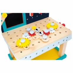 Janod Grand établi Robot Brico'Kids Multicolore New