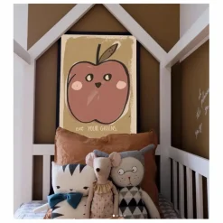 Clearance Studio Loco Grande affiche Eat your greens Multicolore