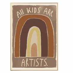 Enfant Studio Loco Grande affiche Kids are Artists